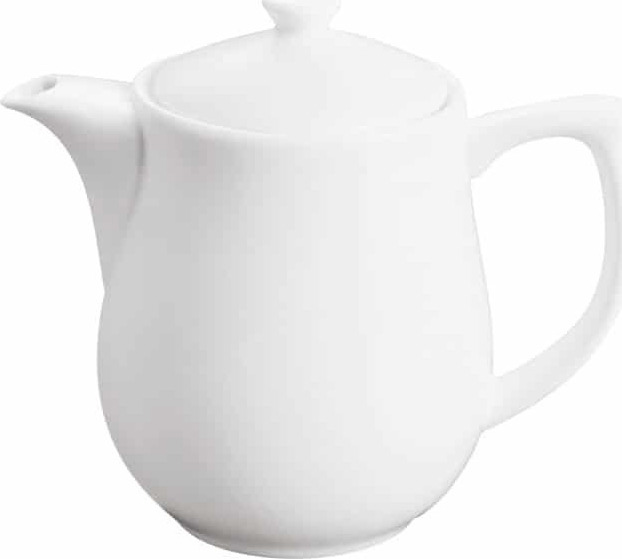 GTSA Τσαγιέρα Πορσελάνης Λευκή 650ml