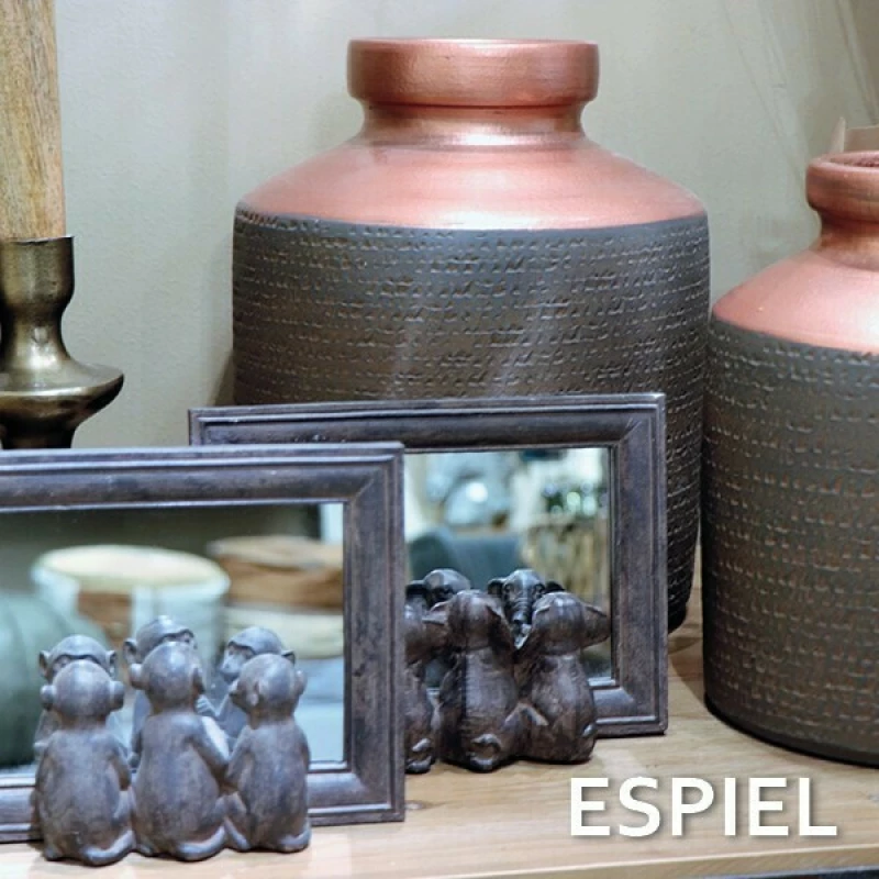Espiel Διακοσμητικό Χώρου Πολυρητίνης 21.5x15.5x4cm