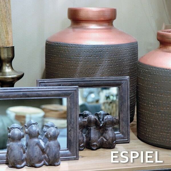 Espiel Διακοσμητικό Χώρου Πολυρητίνης 21.5x15.5x4cm