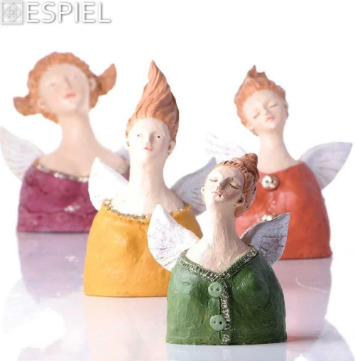 Espiel Διακοσμητικό Αγαλματίδιο Πολυρητίνης Νεράιδα 11.5x9.5x20cm