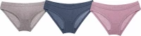 Cotonella 33620D100 Βαμβακερά Slip 3Pack Grey/Blue/Lilac