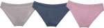 Cotonella 33620D100 Βαμβακερά Slip 3Pack Grey/Blue/Lilac