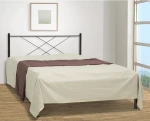 Καρε Κρεβάτι Διπλό Μεταλλικό 140x190cm