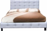Fidel Κρεβάτι Υπέρδιπλο Ύφασμα / Με Τάβλες 180x200cm