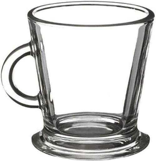 Plastona Κούπα Γυάλινη Διάφανη 180ml