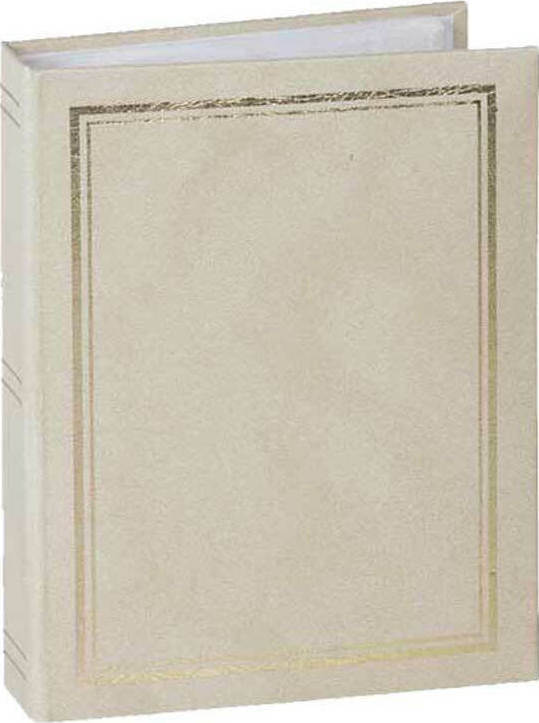 Αλμπουμ Φωτογραφιών 13x18cm Με 100 Θήκες Μπεζ