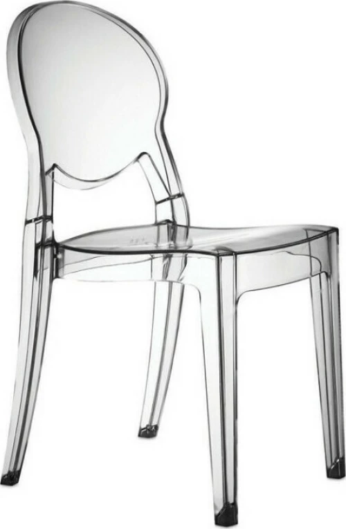 Καρέκλα 45x52x87(45) scabdesign igloo - smoked transparent