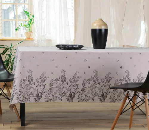 Nef-Nef Τραπεζομάντηλο 140x140 Salvia Ecru / Black