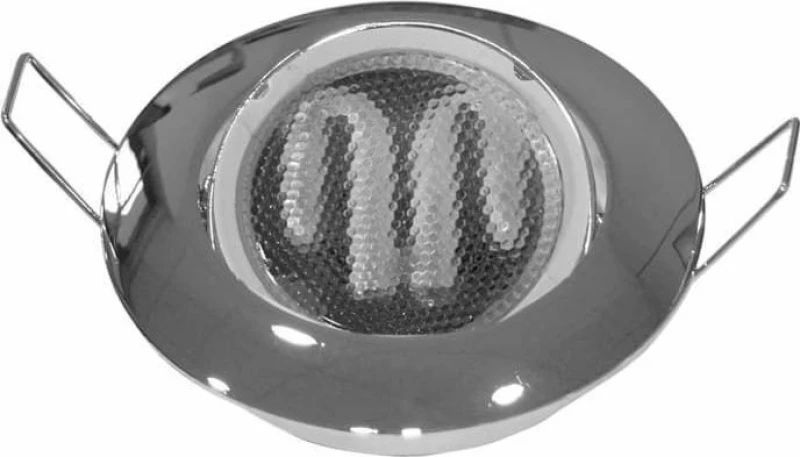 Adeleq Μεταλλικό Σποτ Χωνευτό GU10 WL-101 MR16 8.4x8.4cm Ασημί