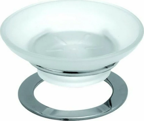 Gloria Soap 13-0059 Σαπουνοθήκη Επιτραπέζια Γυάλινη Διάφανη