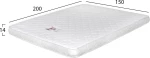 HomeMarkt Στρώμα Διπλό 150x200x14cm Roll Pack