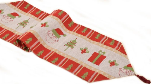 Silk Fashion Χριστουγεννιάτικη Τραβέρσα Santabox 45x170cm