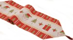 Silk Fashion Χριστουγεννιάτικη Τραβέρσα Santabox 45x170cm