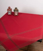 Silk Fashion Χριστουγεννιάτικο Τραπεζομάντηλο Wky Plain 130x160cm