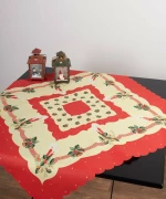 Silk Fashion Χριστουγεννιάτικο Τραπεζομάντηλο 140x180cm