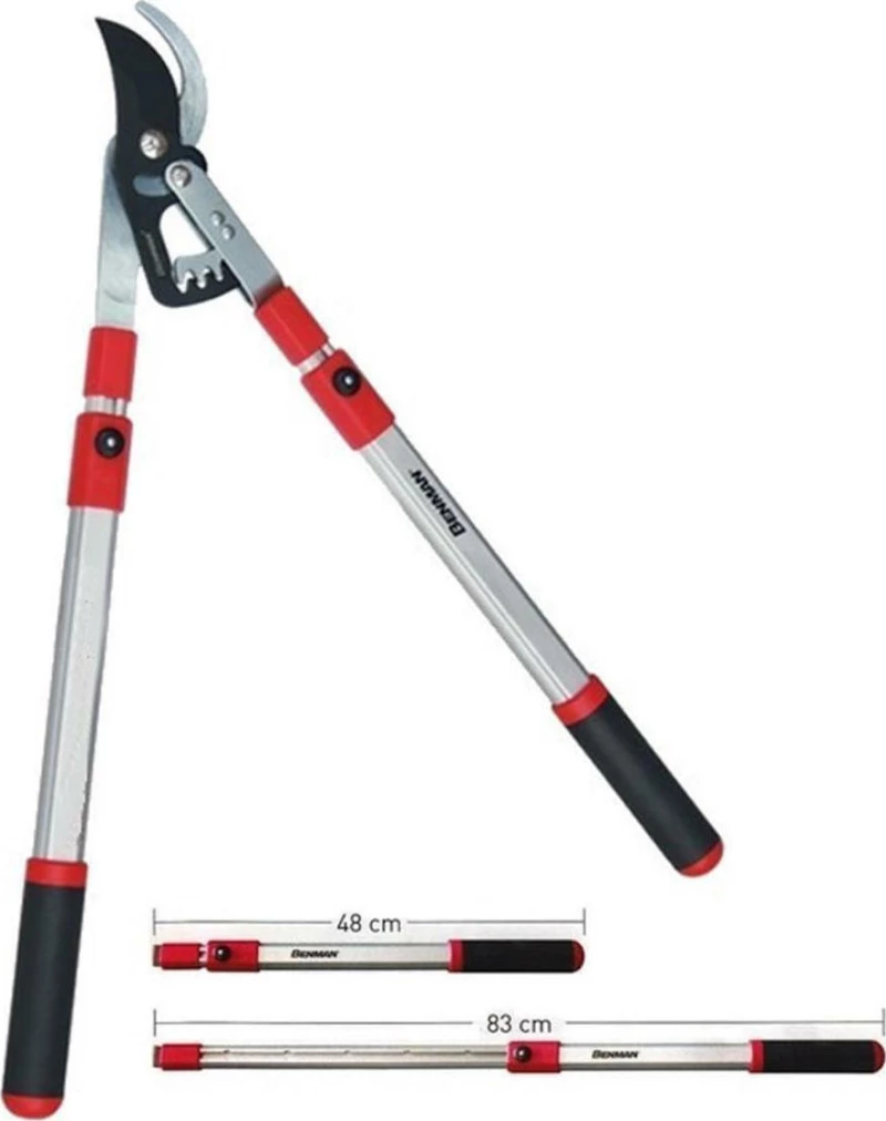 Benman Ψαλίδι Κλάδου Bypass Με Τηλεσκοπική Λαβή 69 - 103cm