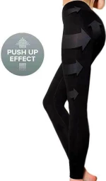 Wrap Κολάν Γυναικείο "Legging Punto" Push-Up - Γκρί