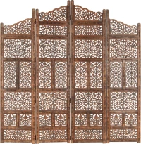vidaXL Διακοσμητικό Παραβάν Ξύλινο 160x165cm