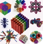 MAGCUBE Μαγνητικές Μπίλιες (216τμχ) (5.0mm) (Πολύχρωμες)