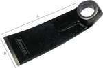 Benman Τσάπα Στενή Κυρτή Τετράγωνη 210x85mm