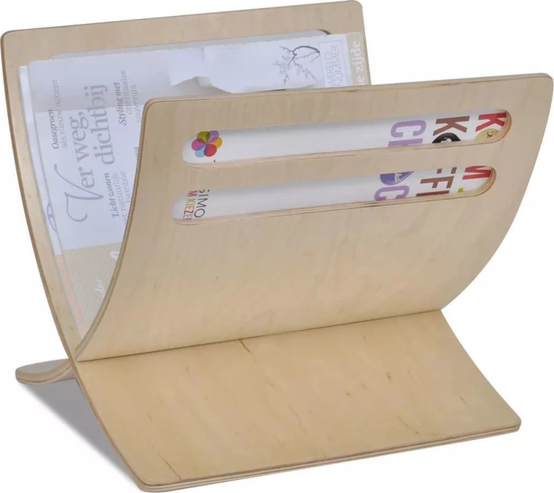 vidaXL Θήκη Περιοδικών Ξύλινη 29.5x26.5x29.5cm