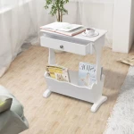 vidaXL Θήκη Περιοδικών Ξύλινη Melrose 48.5x24x61cm