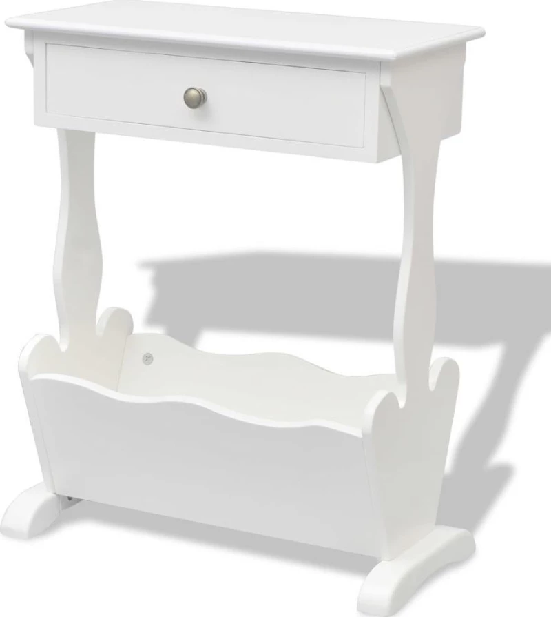 vidaXL Θήκη Περιοδικών Ξύλινη Melrose 48.5x24x61cm