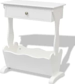 vidaXL Θήκη Περιοδικών Ξύλινη Melrose 48.5x24x61cm