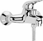 Ideamix Eco FX5101CZ Αναμεικτική Μπαταρία Μπανιέρας Ασημί