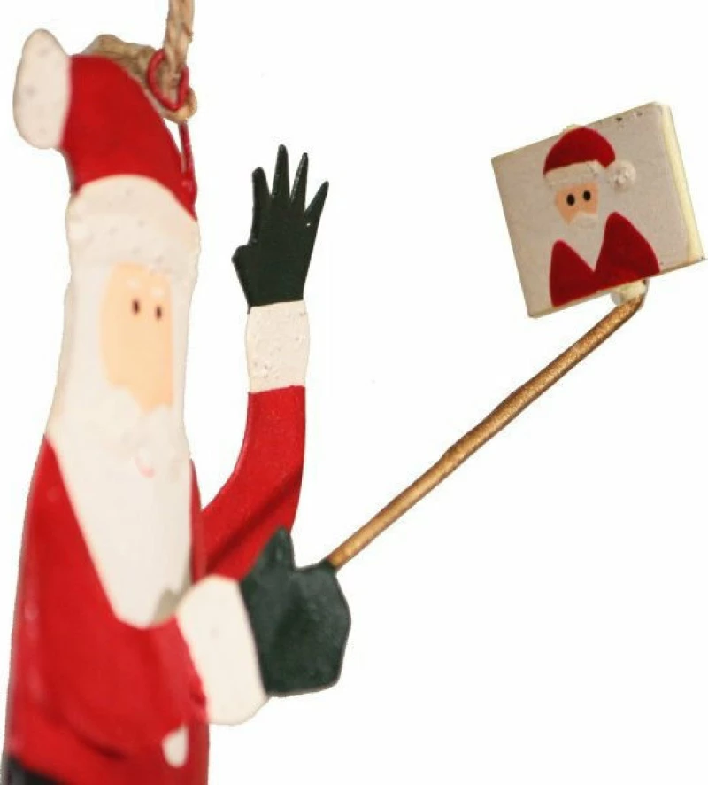 Άγιος Βασίλης Selfie 14cm