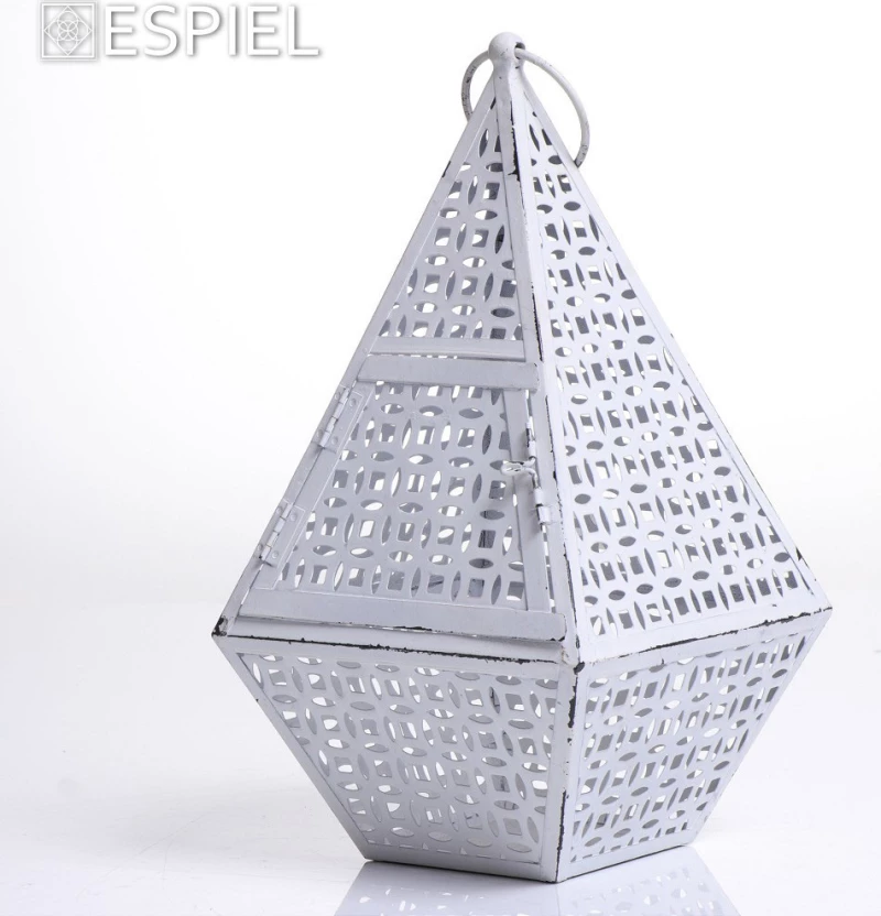 Espiel Φαναράκι Μεταλλικό 17.5x17.5x33cm