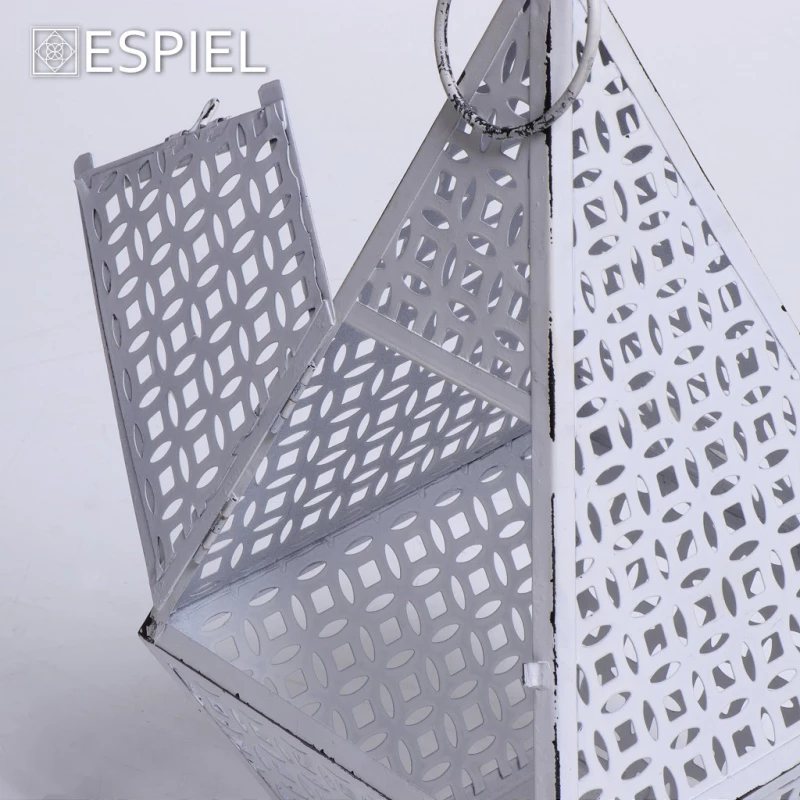 Espiel Φαναράκι Μεταλλικό 17.5x17.5x33cm