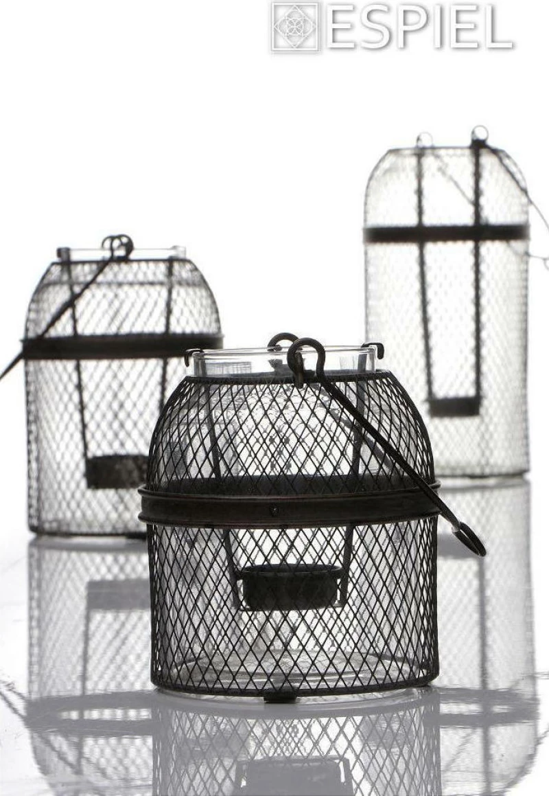 Espiel Φαναράκι Μεταλλικό 13x13x19cm