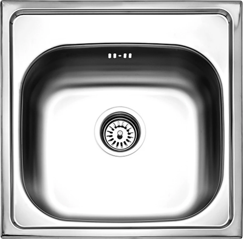 Fortinox Valley 25050 Ένθετος Νεροχύτης 50x50cm Inox Σατινέ