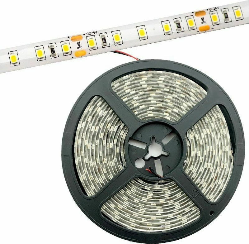 Αδιάβροχη Ταινία LED Θερμό Λευκό 5m SMD2835 12V ABLS12V2835-90WW65 Avide
