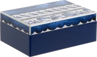 Inart Διακοσμητικό Κουτί Ξύλινο 17x11.5x6.5cm