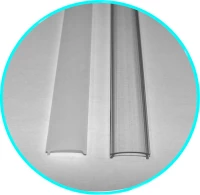 Adeleq Καπάκι Ματ για Προφίλ Αλουμινίου Φαρδύ έως 20mm (1m) 30-0582