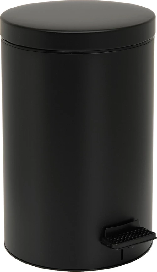 Pam & Co 12-090-403 Μεταλλικό Καλαθάκι Μπάνιου 12lt Black Matt