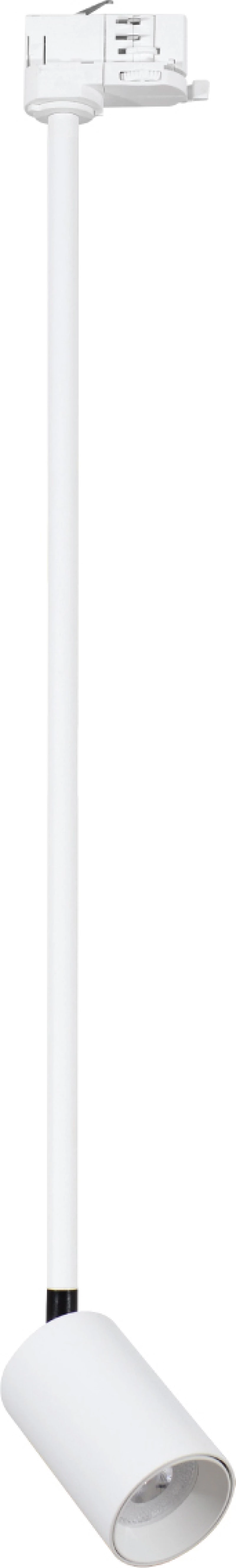 VK Lighting VK/03190TR/W/40 Μονό Σποτ με Ντουί GU10 σε Λευκό Χρώμα