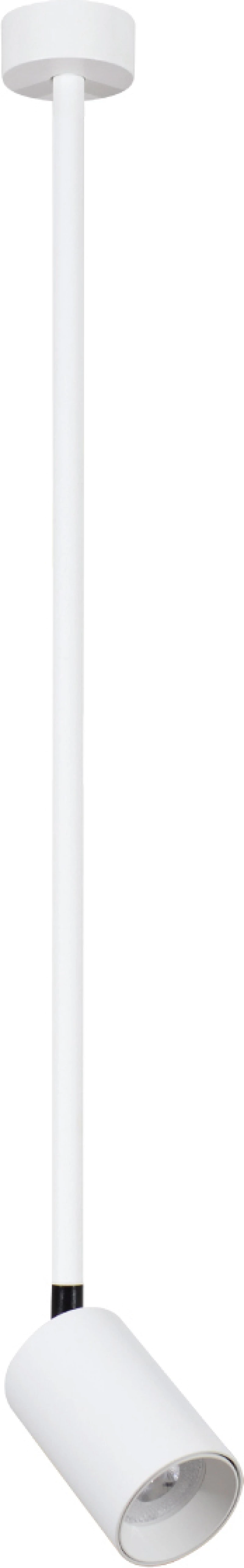 VK Lighting VK/03190CE/W/40 Μονό Σποτ με Ντουί GU10 σε Λευκό Χρώμα