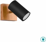 Trio Lighting Marley Μονό Σποτ με Ντουί GU10 σε Μαύρο Χρώμα