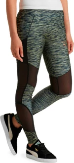 Puma All Over Print Rope Αθλητικό Γυναικείο Μακρύ Κολάν Πράσινο