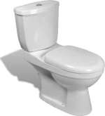 vidaXL 240549 Λεκάνη Δαπέδου με Καζανάκι