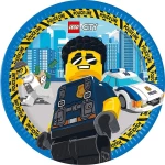 Procos Πιάτα Lego City New Generation 23 cm 092246 8τμχ