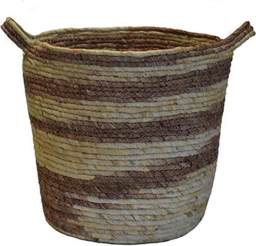 Plastona Διακοσμητικό Καλάθι Καφέ 35x35cm