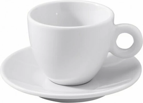 Φλυτζάνι Cappuccino Πορσελάνης Roma 170ml Με Πιατάκι 14cm GTSA 64-41117