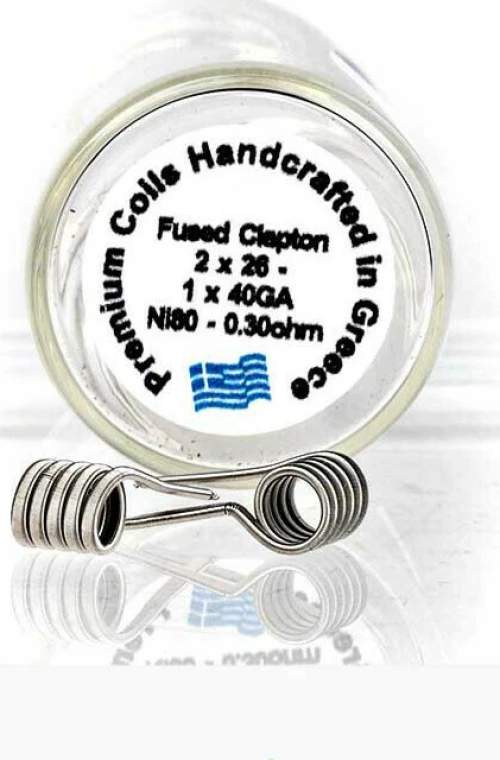 Velvet Vape Premium handmade coils Fused Clapton Ni80 0.3ohm