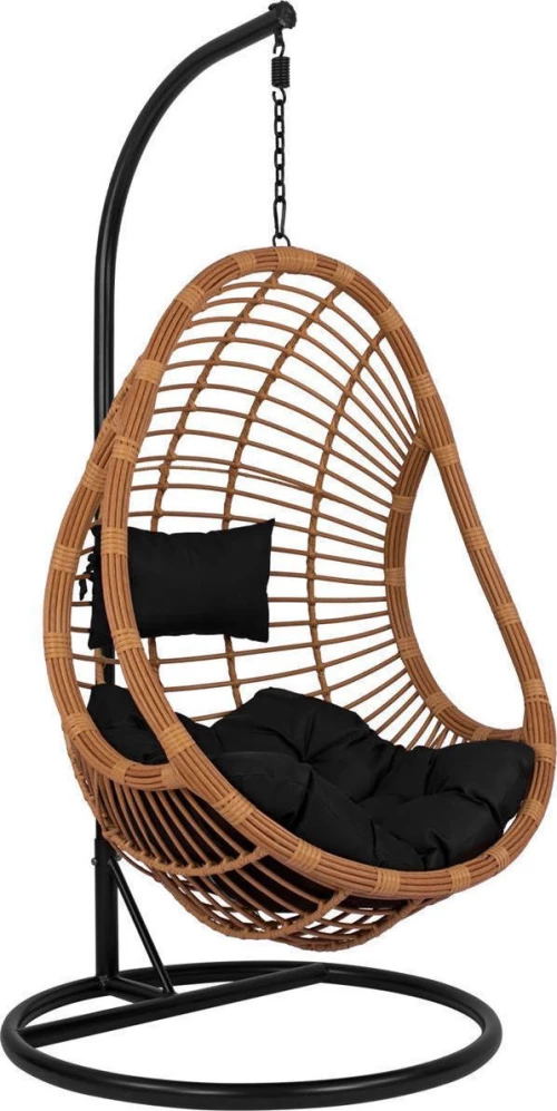 Κούνια Φωλιά Rattan 95x95x195cm