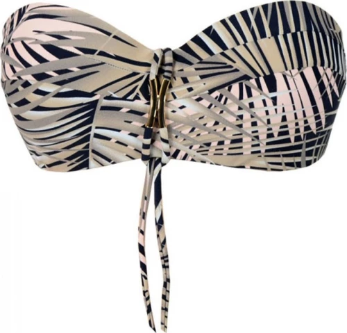 Rock Club Strapless Bikini Top Μαύρο BP-2166
