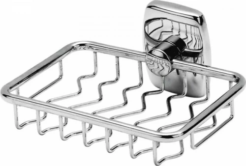 Gloria Hotelia 03-8009 Σπογγοθήκη Επιτοίχια Inox Ασημί